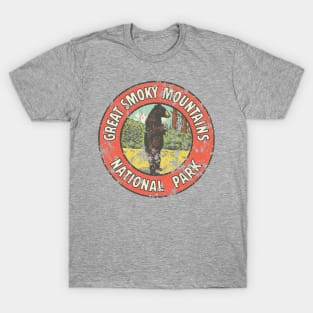 Great Smoky Mountains Vintage Bear T-Shirt